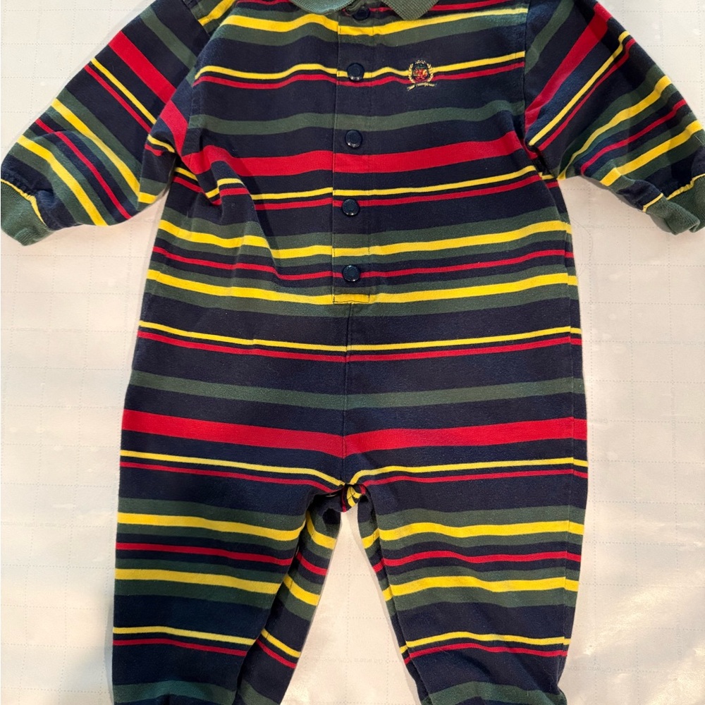 Tommy Hilfiger Multicolor Striped Kids Footie